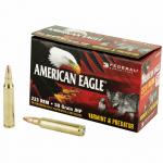 Fed American Eagle Varmint & Predator 223Rem 50 Grain 50/250