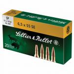 S&b 6.5x55sw 140gr Solid Point 20/400