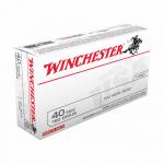 Winchester Ammunition USA 40S&W 180 Grain Full Metal Jacket 50/500
