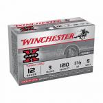 Winchester Ammunition Super-X Turkey 12 Gauge 3" #5 10/100