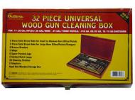 Outers 32pc Universal Cleaning Kit Wood Box