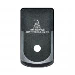 Bastion Magazine Base Plate For Glock43 Don't Tread On Me