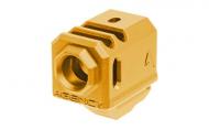 Agency Arms 417 Compensator for Glock 43 Gold