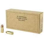 WIN SERVICE GRADE 45ACP 230GR 50/500