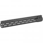 TROY BattleRail 15" High-Profile Rail AR 308 Win M-LOK Black