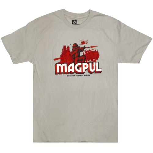 Magpul Polymer Action T-Shirt Silver photo