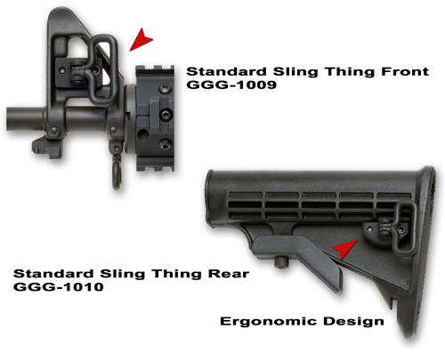 "Sling Thing" AR-15 Front And Rear photo