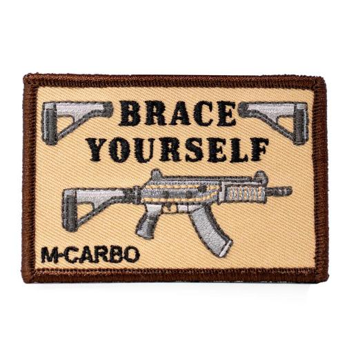 M-Carbo Brace Yourself Morale Patch photo
