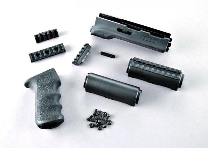 Hogue Grips/OverMolded Grip/Forend Kit/Fits AK-47/AK-74/Black photo