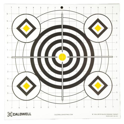 Caldwell Bullseye 16" Orange/Black 10Pk photo