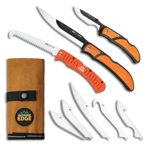 Outdoor Edge Razorguide Pak Folding Knife photo