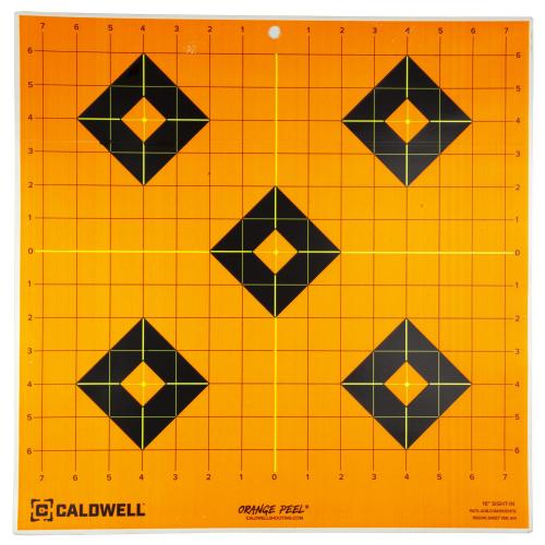 Caldwell Sight-In Target 16" Orange/Black 5Pk photo