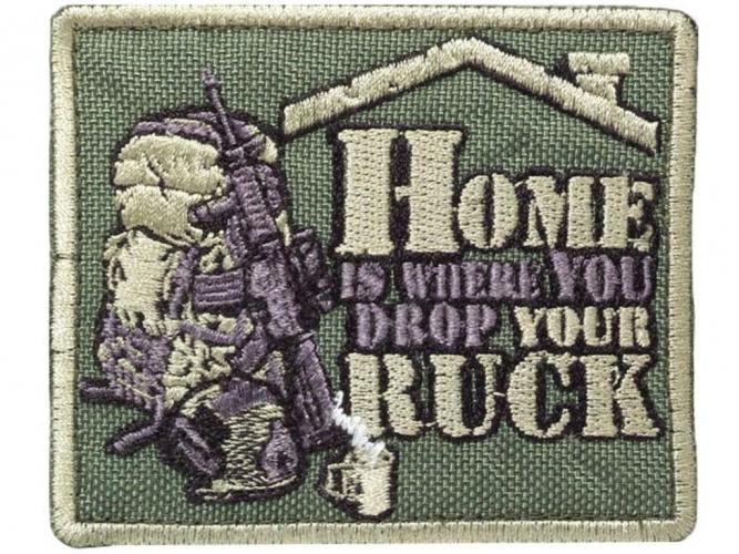 Patch «Home is Where you Drop photo