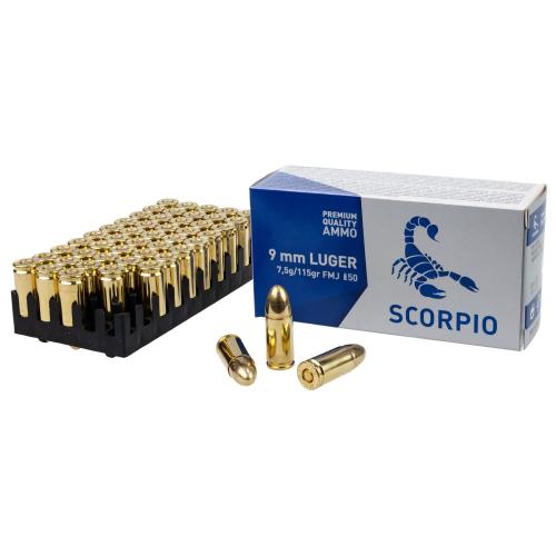 STV Scorpio Ammunition 9x19 Luger 115 photo