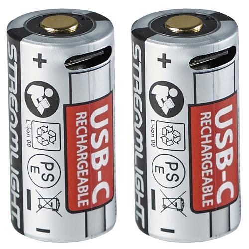 Streamlight SL-B9 Rechargeable Battery 2Pk Silver/Black photo