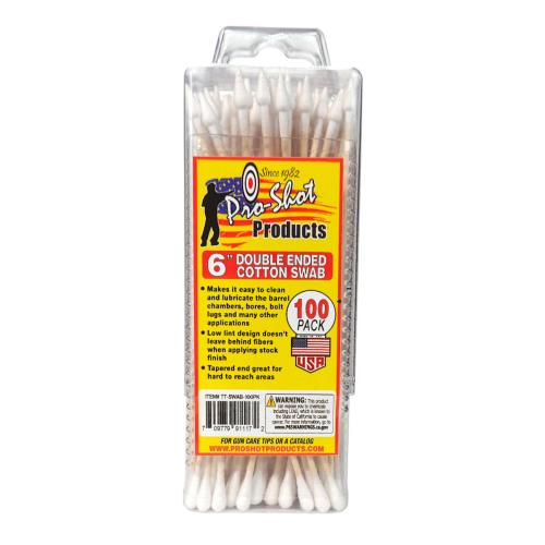 Pro-Shot Cotton Swab 6" Tapered and photo