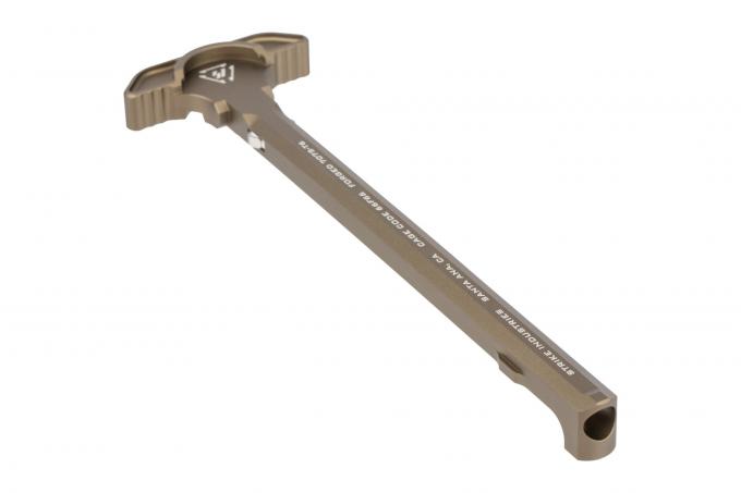 Strike Latchless Charging Handle FDE photo