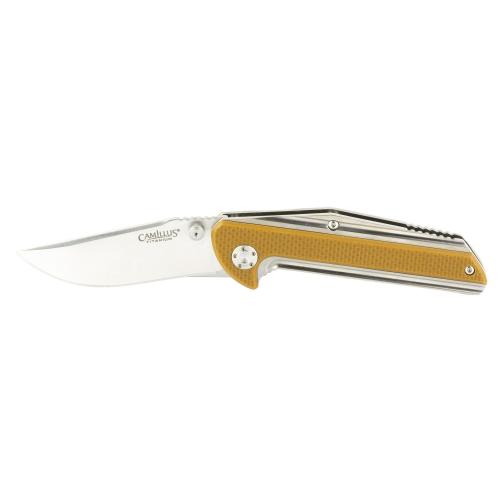 Camillus Sevens Folding Knife Silver Blade photo