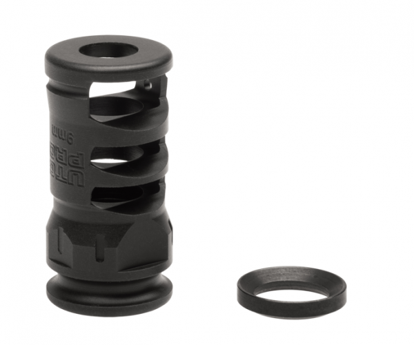 UTG PRO Stubby 9mm Muzzle Brake photo