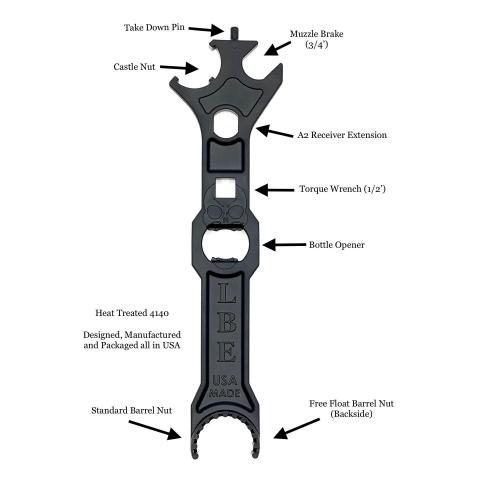 LBE AR-15 Armorer's Multi-Tool Black photo