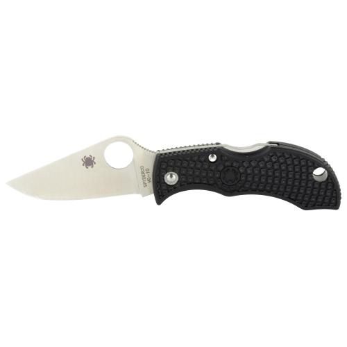 Spyderco Manbug Folding Knife Silver Blade photo