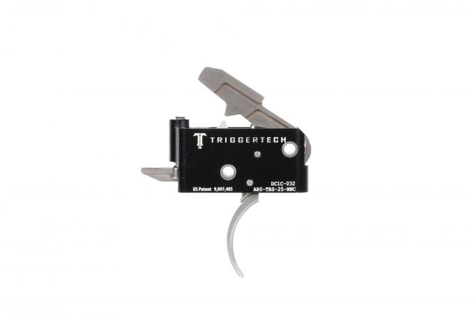 TriggerTech AR Adaptable Trigger Curved Stainless photo