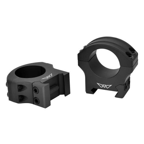 Warne HyperLite Rings 1" Medium Black photo