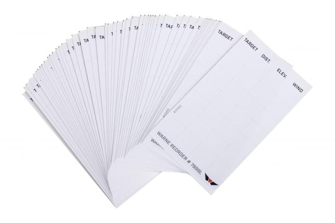 Warne Data Card Label Refills Pack photo