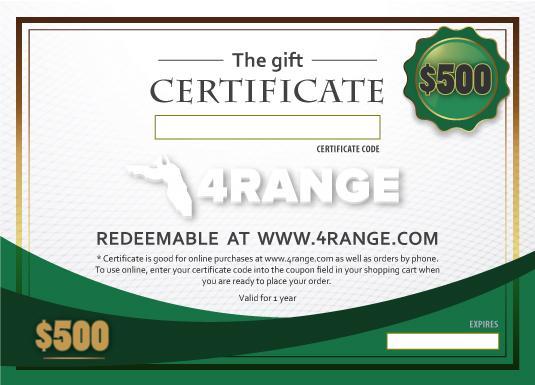 $500 Gift Certificate photo