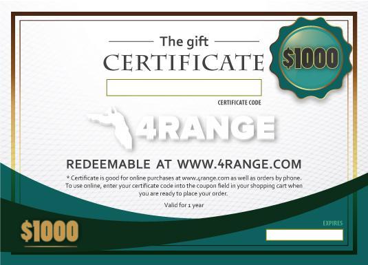 $1000 Gift Certificate photo