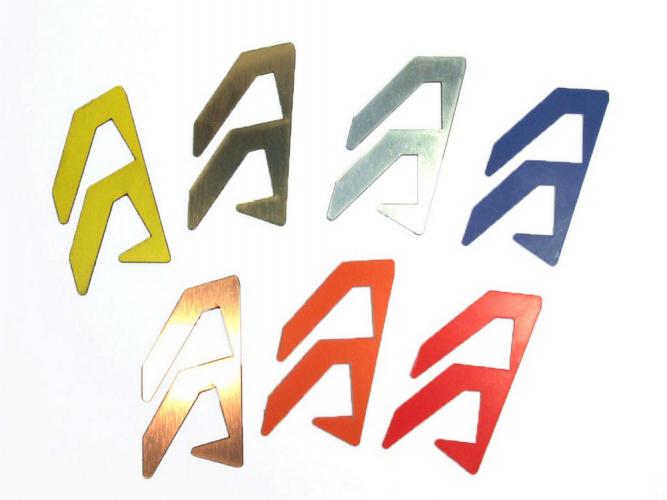 DAA Alpha-X Logo Color Inlays, RH photo
