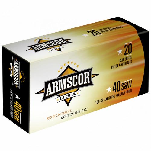 Armscor 40S&W 180 Grain Jacketed Hollow photo