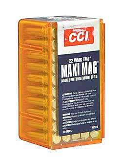 Cci Maxi-Mag 22WMR Total Metal Jacket photo