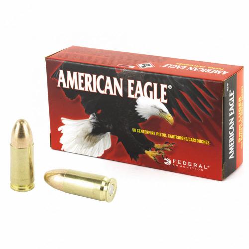 Fed American Eagle 9mm 124 Grain photo