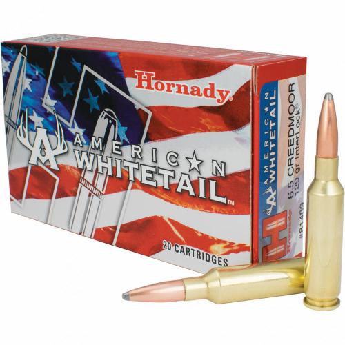 Hornady American Whitetail 6.5creed 129gr Integrated photo