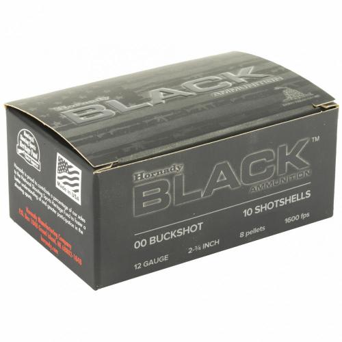 Hornady Black 12 Gauge 2.75" 00 photo