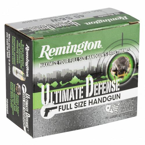 Remington Ultimate Defense 40S&W 165 Grain photo