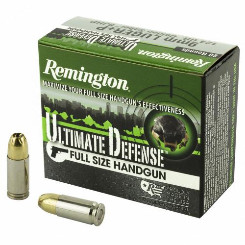 Remington Ultimate Defense 9mm+p 124 Grain photo