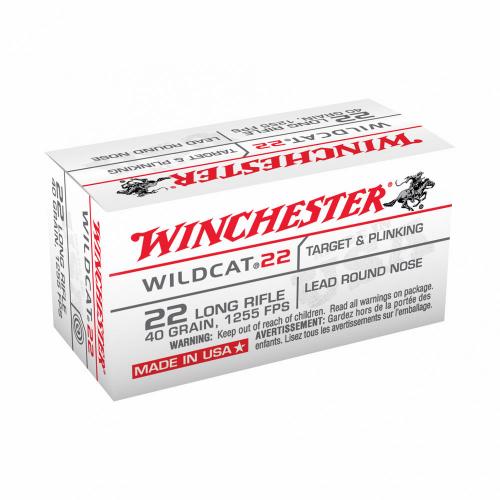 Winchester Ammunition Wildcat 22LR 40 Grain photo