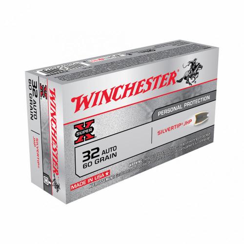 Winchester Ammunition Super-X Silvertip 32ACP 60 photo