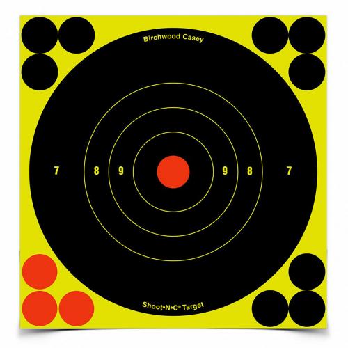 Birchwood Casey Shoot-N-C Round Bullseye Target photo
