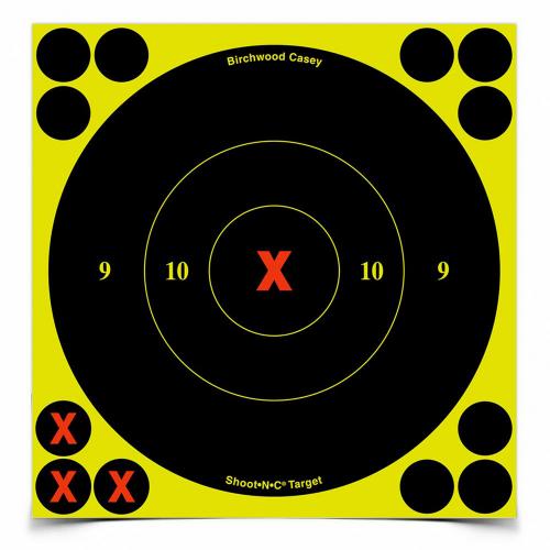 Birchwood Casey Shoot-N-C Round X-Bullseye Target photo