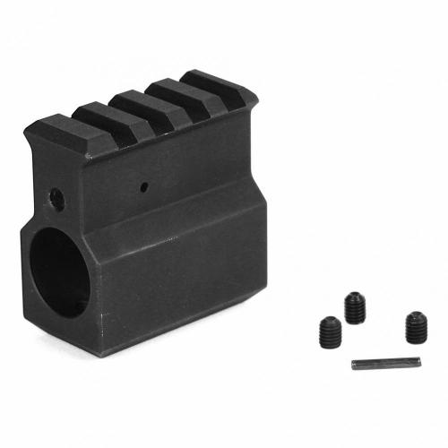 Lbe .750 Gas Block With/Rail Black photo