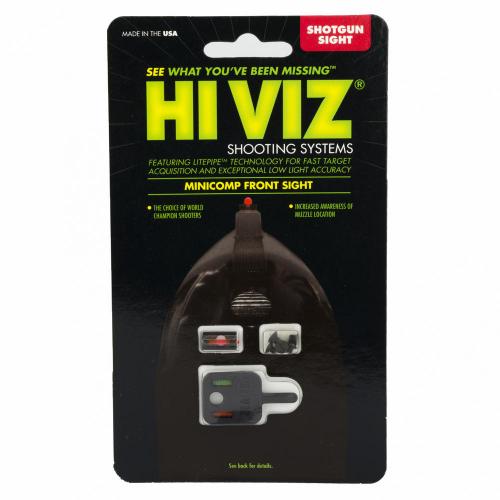 Hiviz Mini Compensator Shotgun Sight R/g/o photo