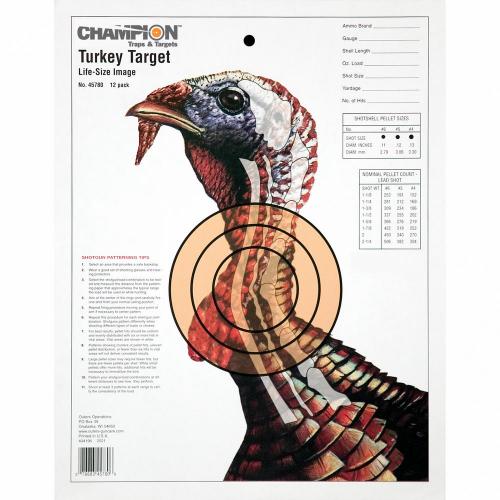 Champion Turkey Target Lifesize 12 Pack photo