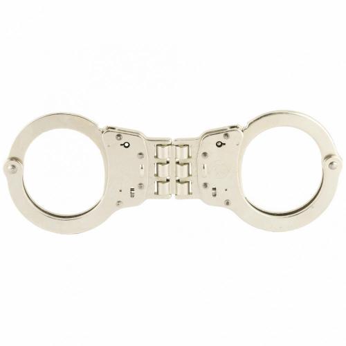 S&W 300 Hinged Handcuffs Nickel photo