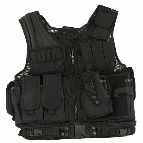 Utg Sportsman Tactical Scenario Vest Black - 4Shooters
