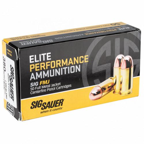 SIG AMMO 380ACP 100GR FMJ 50/1000 photo