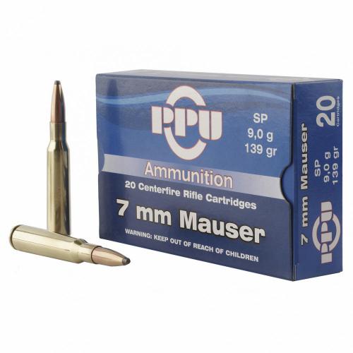 Ppu 7mm Mauser Solid Point 139gr photo