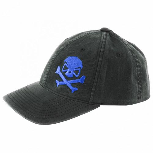 PHU SKULL FLEX HAT BLK/BLU L/XL photo